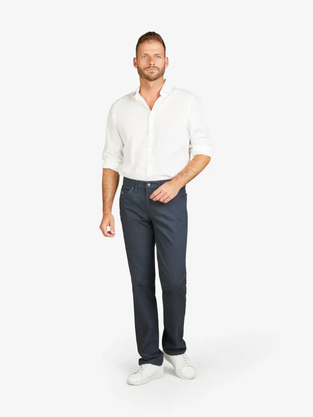 Club of Comfort Henry 6910 Hose dunkelblau Wool-Look
