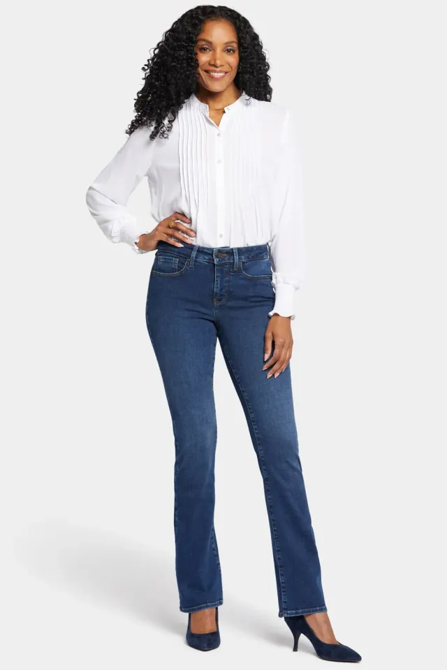NYDJ Barbara Bootcut Petite Jeans Cooper Blau