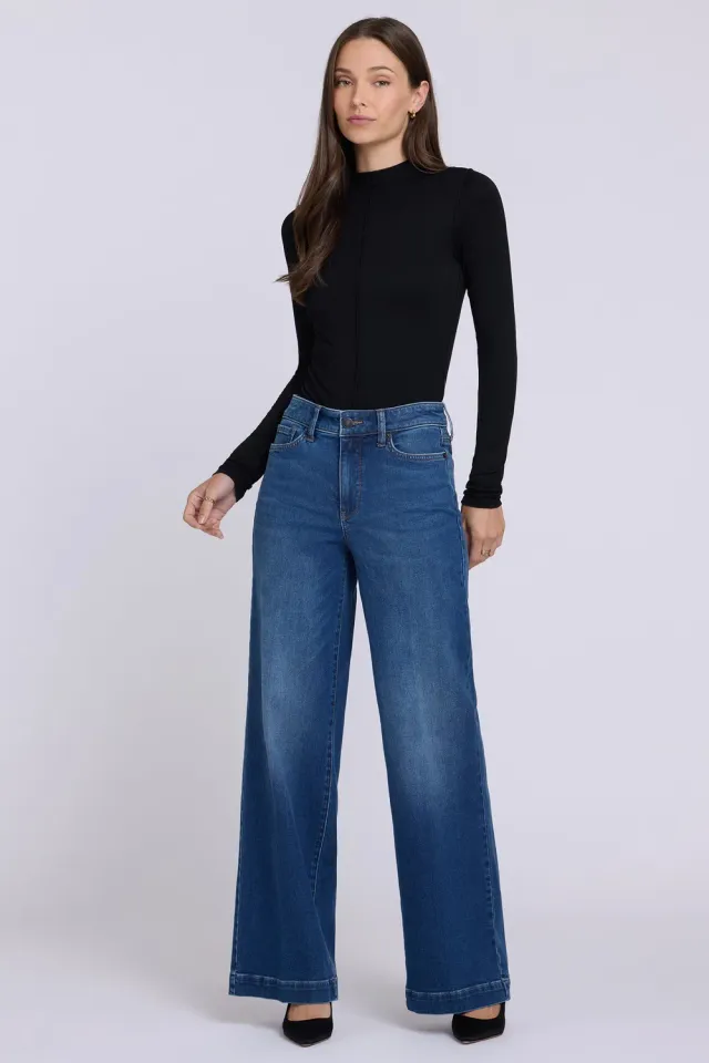 NYDJ Teresa Wide Leg Jeans Blaze Lift Tuck