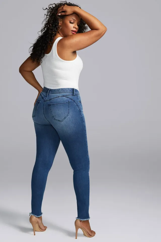 NYDJ Boost Skinny Ankle Jeans Taylor dunkelblau