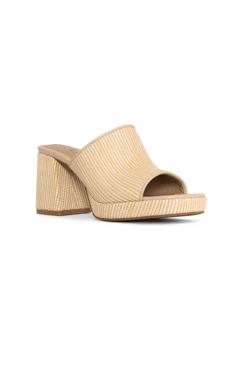 NYDJ Dewi Platform Sandals Natural Plateau