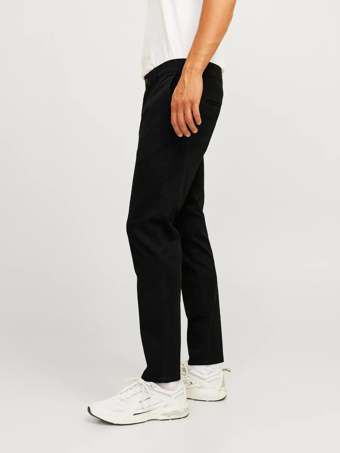 JJ Rebel Jrebmichael Slim Sharp Chino Schwarz 28/30