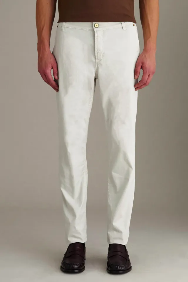 Jeckerson Julius Chino Hose Weiß Slim Fit