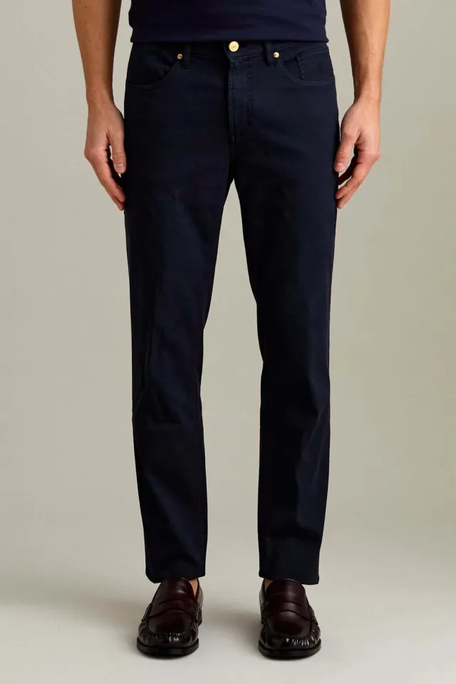 Jeckerson Jordan Hose Herren Dunkelblau Slim Fit