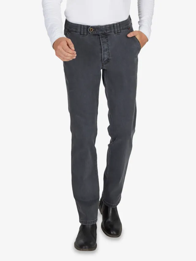 Club of Comfort GARVEY 6822 Hose grau Thermo Stretch