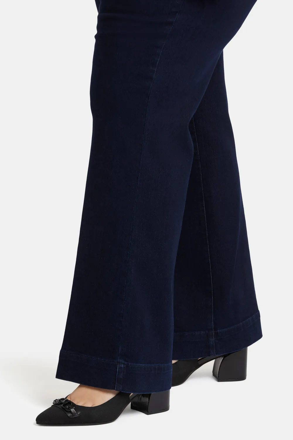 NYDJ Teresa Trouser Jeans Plus Dark Enzyme weit