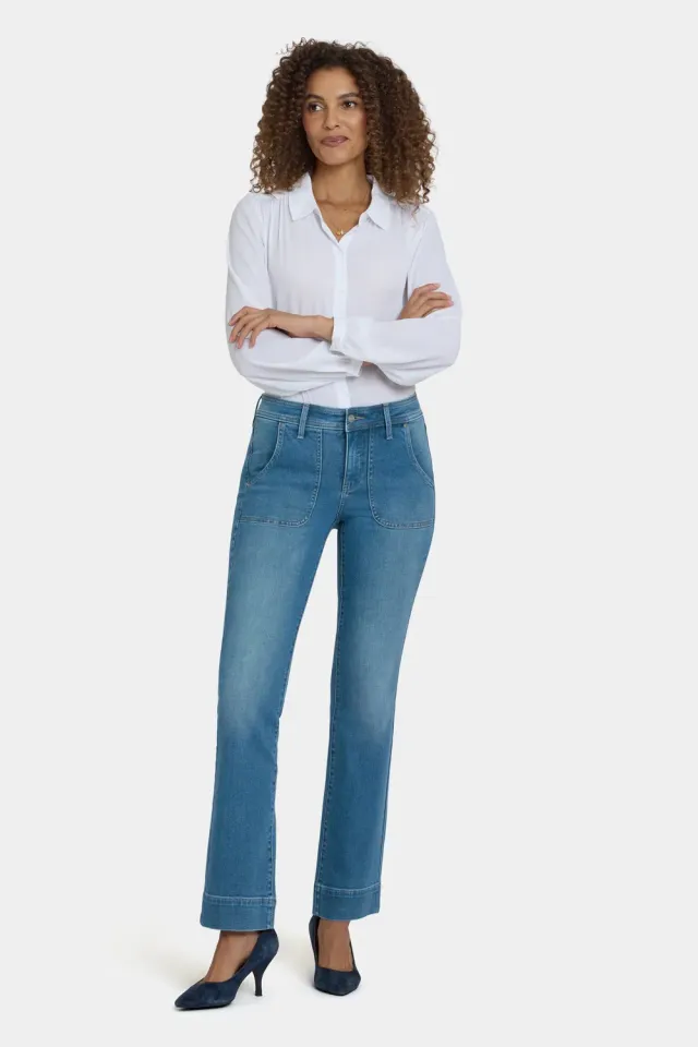 NYDJ Barbara Bootcut Jeans Avenue Blue bootcut