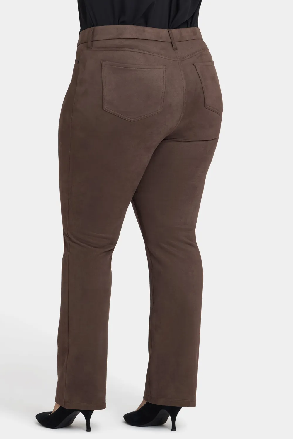 NYDJ Marilyn Straight Hose Plus Coffee Bean Stretch