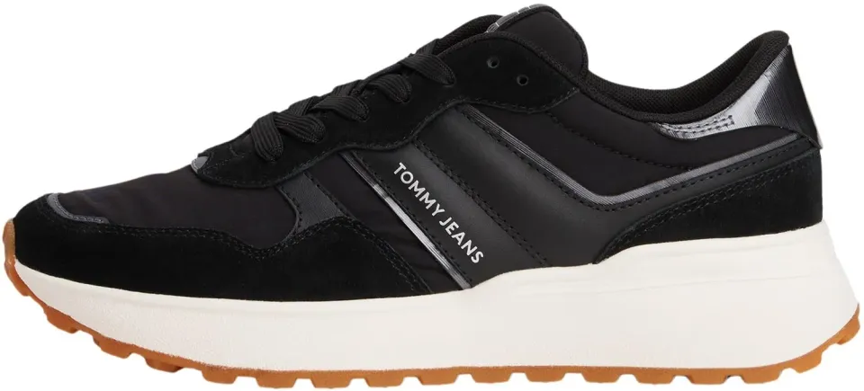 Tommy Jeans Cleated Runner Sneaker Damen Wildleder
