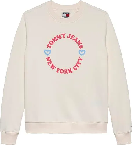 Tommy Jeans TJ X NYC Crewneck Sweatshirt Damen Regular Fit