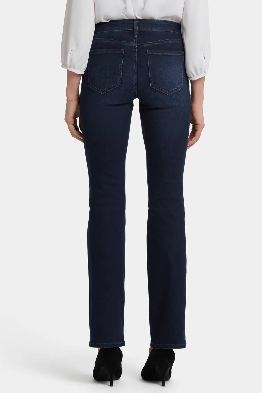 NYDJ Barbara Bootcut Jeans Burbank Wash mit Lift Tuck