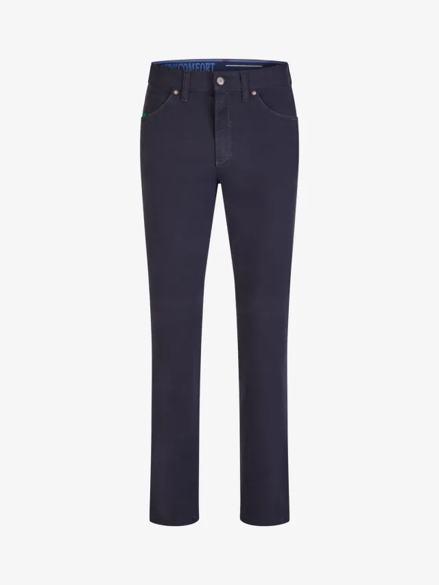 Club of Comfort Henry 8070 Baumwollhose Marine 360 Stretch