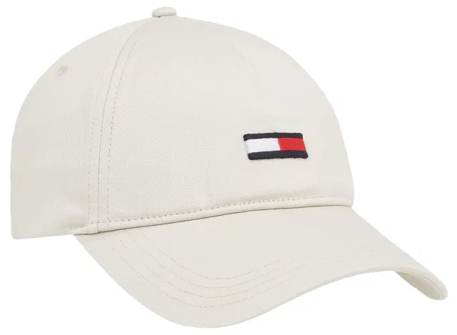 Tommy Jeans TJM Flag Cap AM0AM11692 Kappe Beige