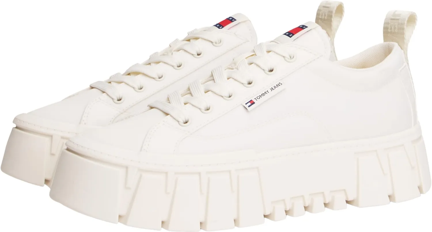 Tommy Jeans TJW Flatform Chunky EN0EN03036 Sneaker Schwarz