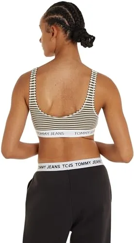 Tommy Jeans Keyhole Bralette Damen BH Print
