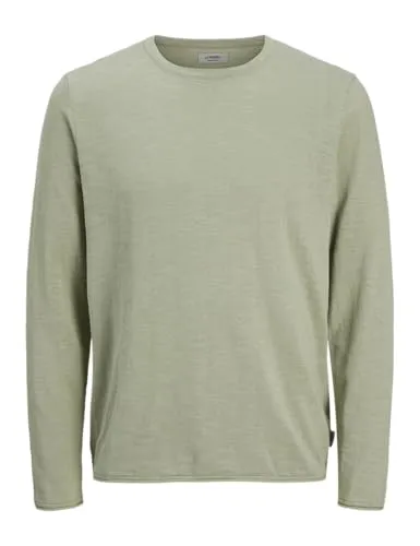 JJ Rebel Jrebnature Slub Knit Pullover L Baumwolle