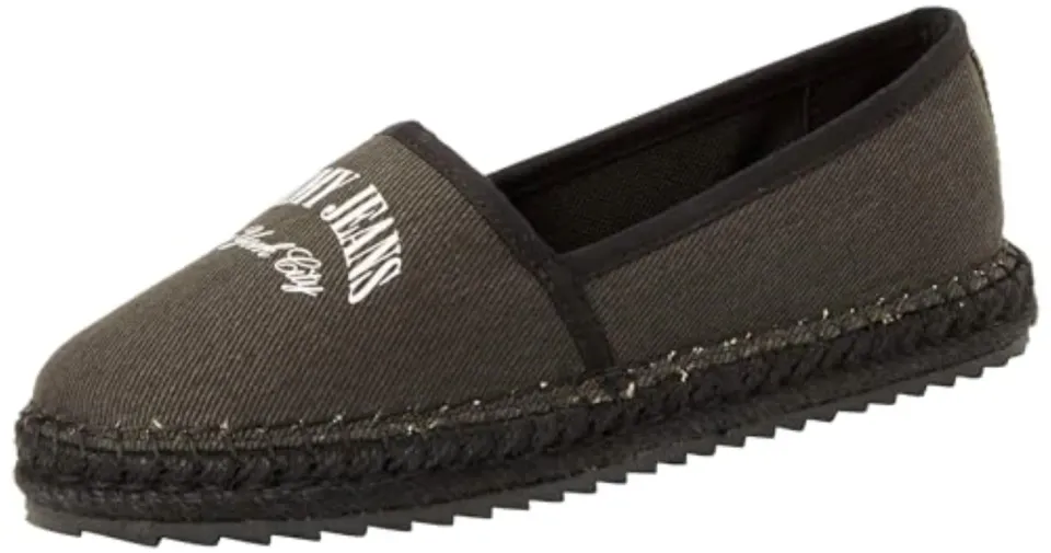 Tommy Jeans Espadrilles Stoffschuhe Schwarz 39