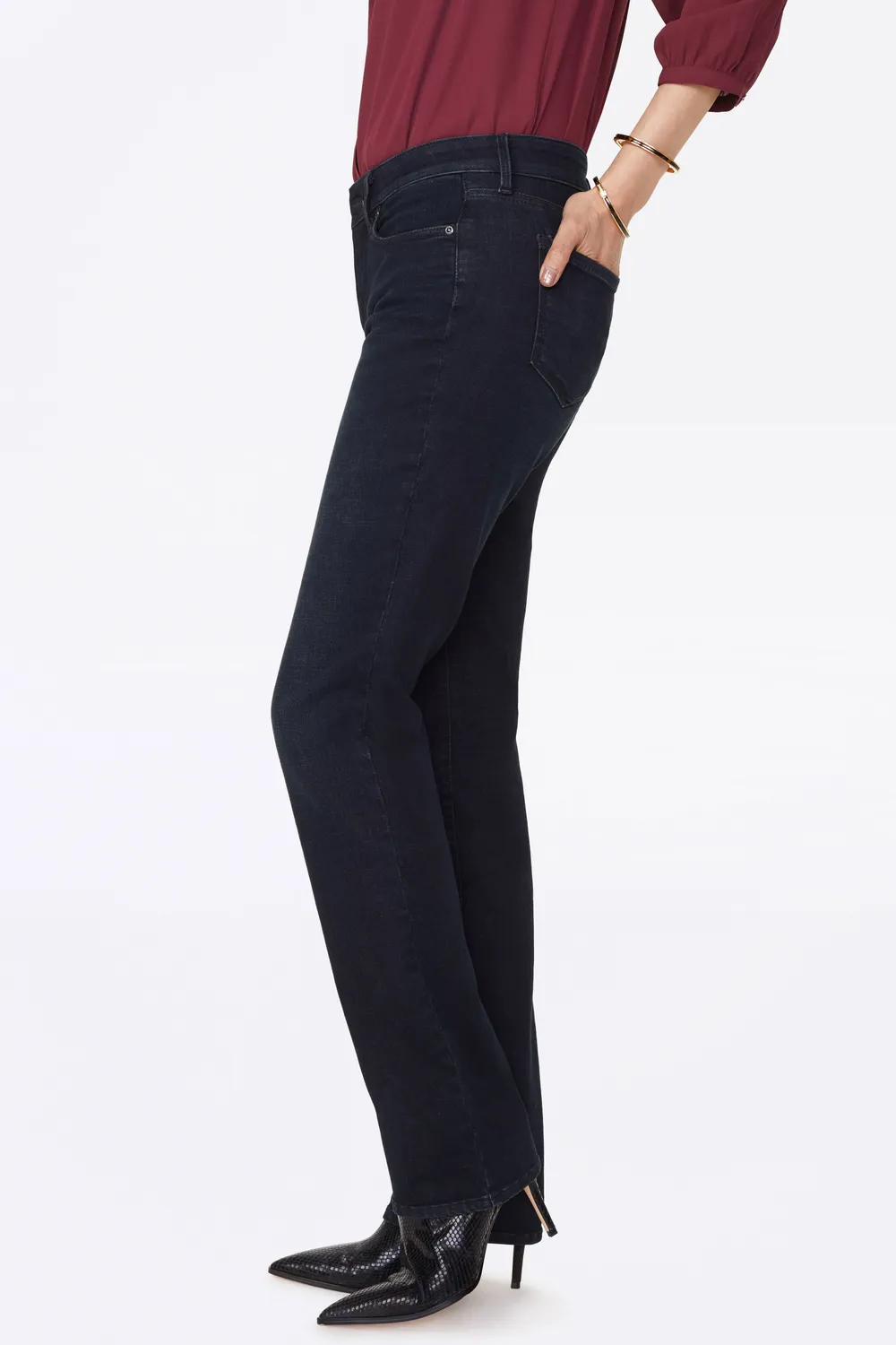 NYDJ Marilyn Straight Jeans Quentin Denim