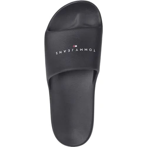 Tommy Jeans TJM Basic Slide Schlappen Herren Gummi
