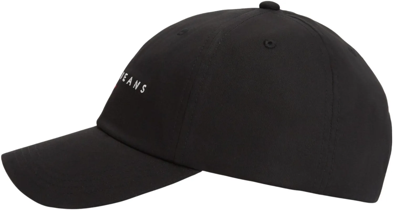 Tommy Jeans TJM Linear Logo Cap AM0AM14198 schwarz