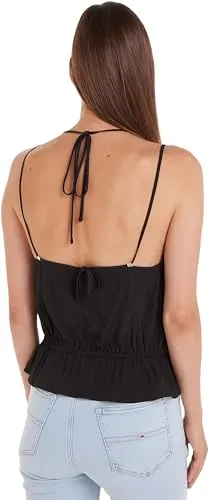 Tommy Jeans Essential Strappy Top V-Ausschnitt