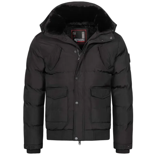 Alessandro Salvarini AS-286 Winterjacke warm gefüttert