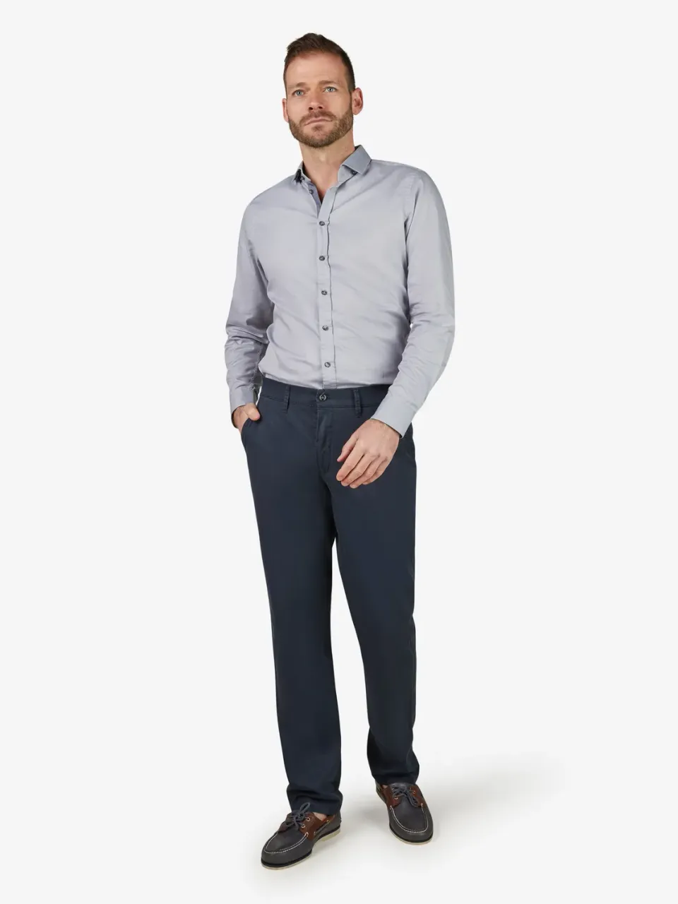 Club of Comfort Foxx 8170 Chino marine Slim Fit
