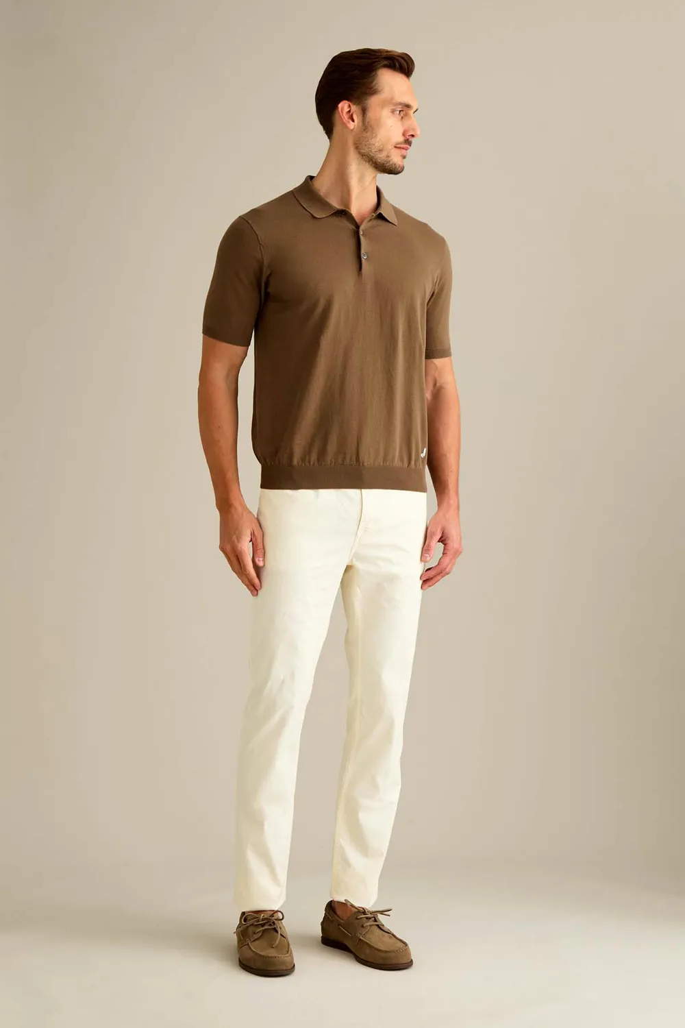 Jeckerson Jordan Chino Slim schneeweiß Baumwolle