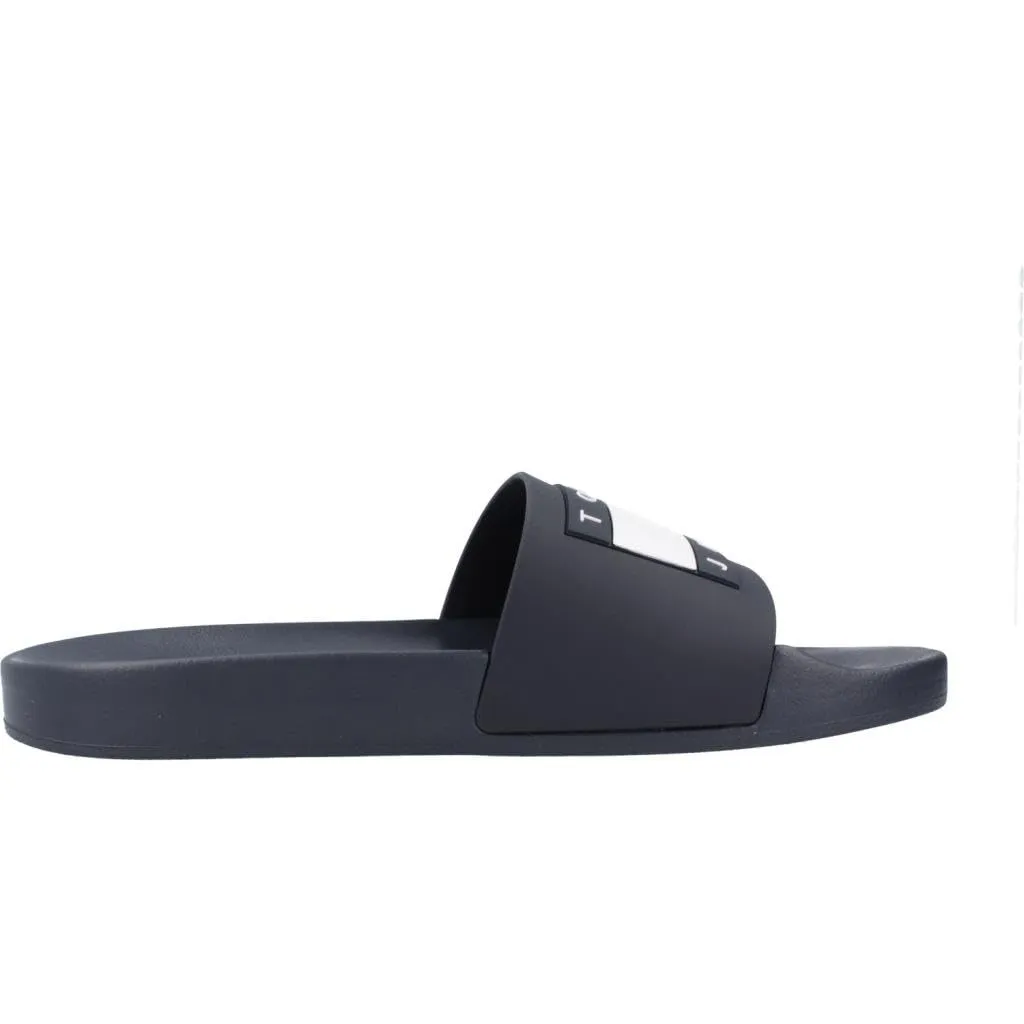 Tommy Jeans Pool Slide Essential Badelatschen 43 Blau