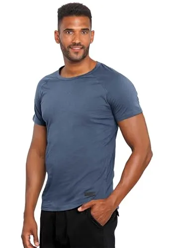 Alessandro Salvarini AS-076 T-Shirt Navy Baumwolle