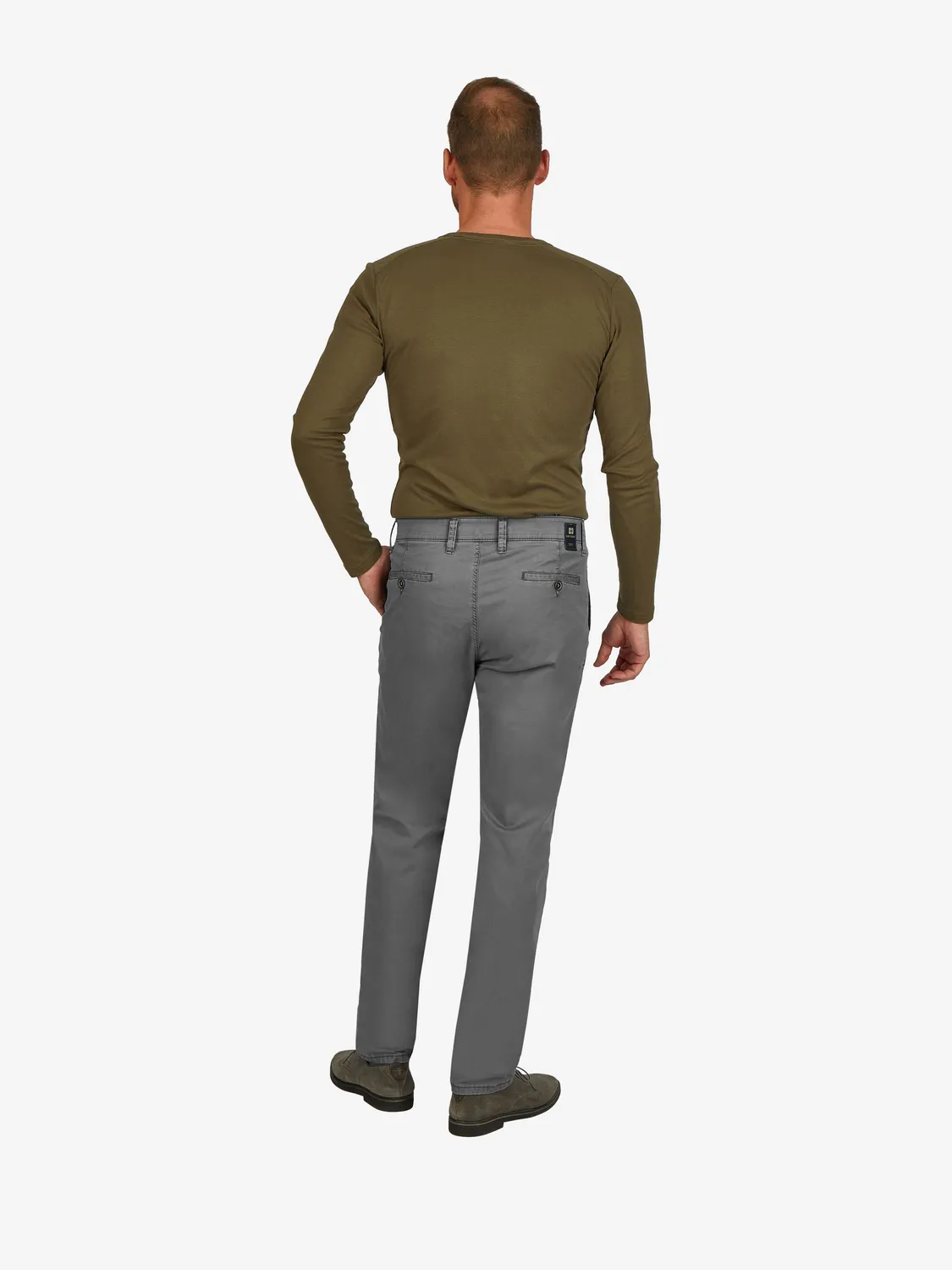 Club of Comfort Garvey 7708 Chino grau High Stretch