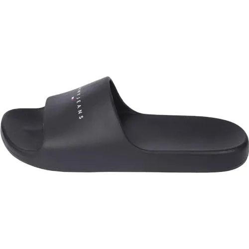 Tommy Jeans TJM Basic Slide Schlappen Herren Gummi
