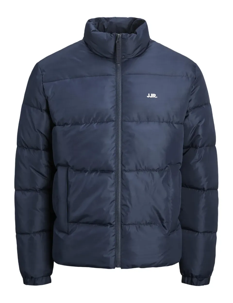 JJ Rebel Logo Puffer Herren Jacke S Navy gesteppt
