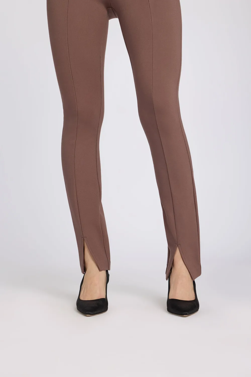 NYDJ Zelda Pull-On Hose Deep Taupe schmal