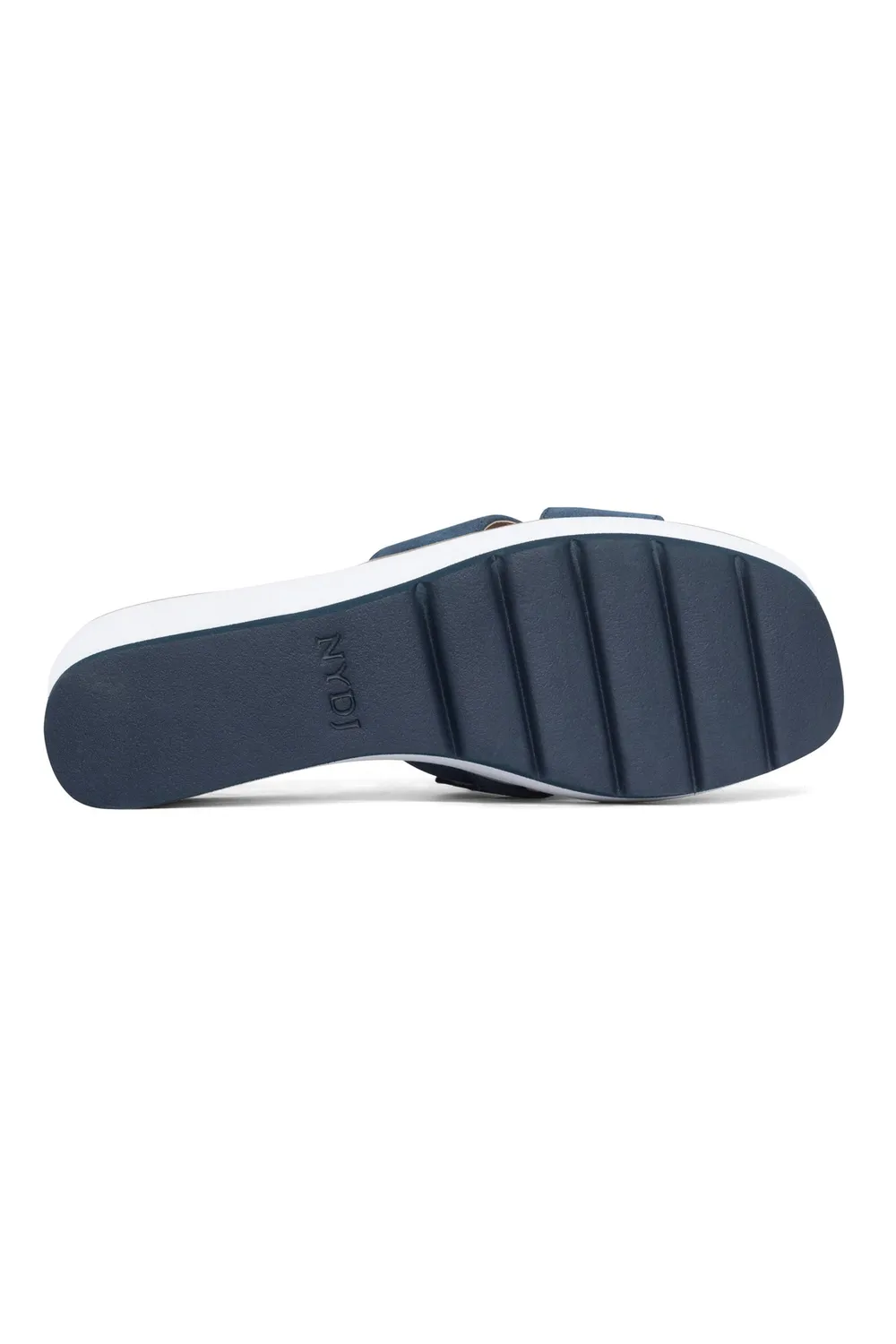 NYDJ Raizy Wedge Sandalen Navy Keilabsatz