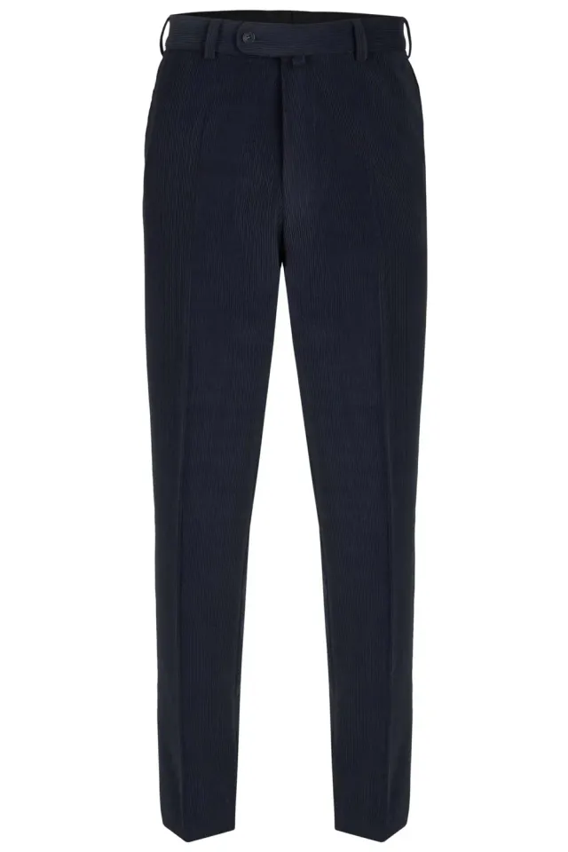 AUBI Modell 29 Schurwoll-Cordhose Stretch Größe 23 Grau