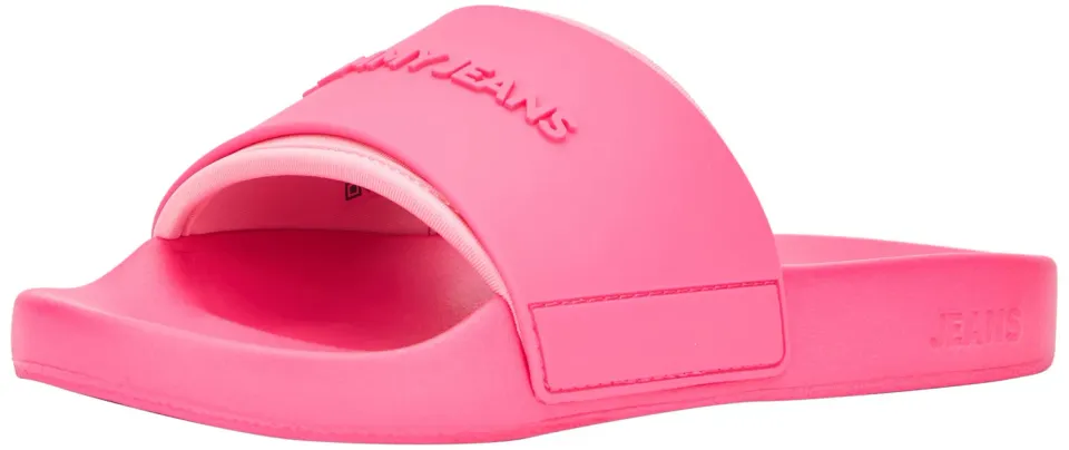 Tommy Jeans TJW Pool Slide Damen Badelatschen 41 Rosa