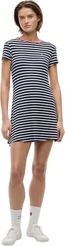 Tommy Jeans TJW DW0DW22840 Jersey-Kleid L Ausgestellt